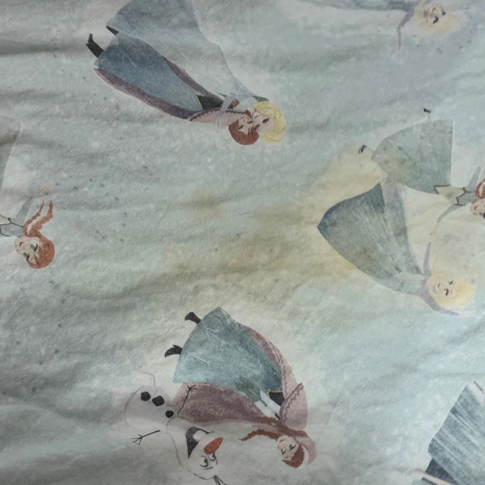 Pottery Barn Kids x Disney frozen duvet cover anna elsa princess queen/full